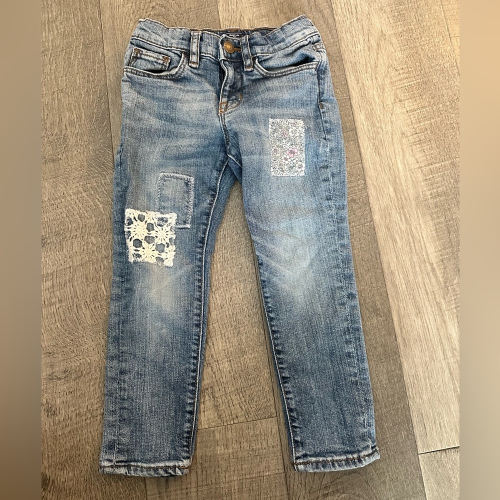 Gap Kids Girlfriend Patchwork Jeans